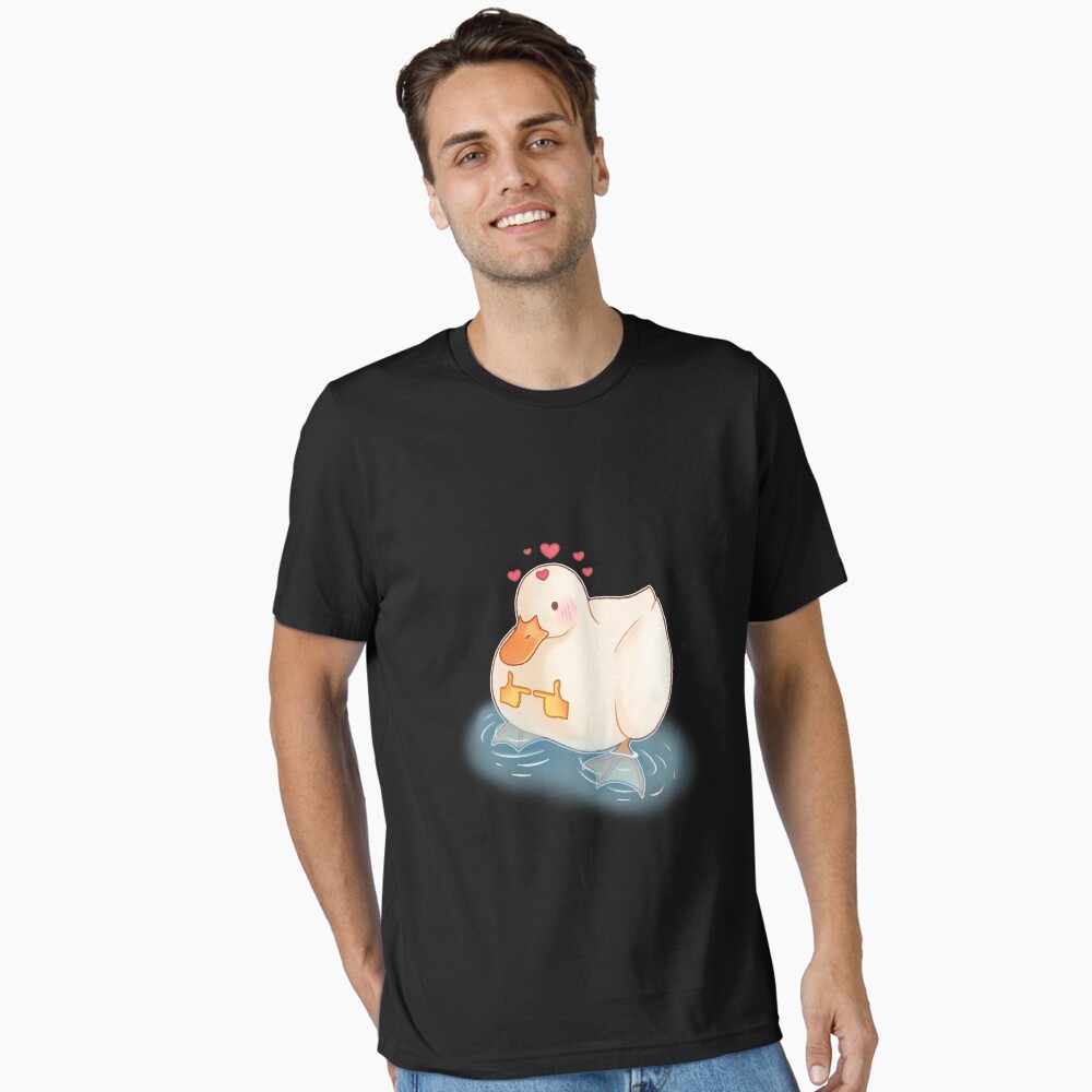 Aperçu de l'œuvre T-shirt essentiel créée et vendue par CuteBlueArt.