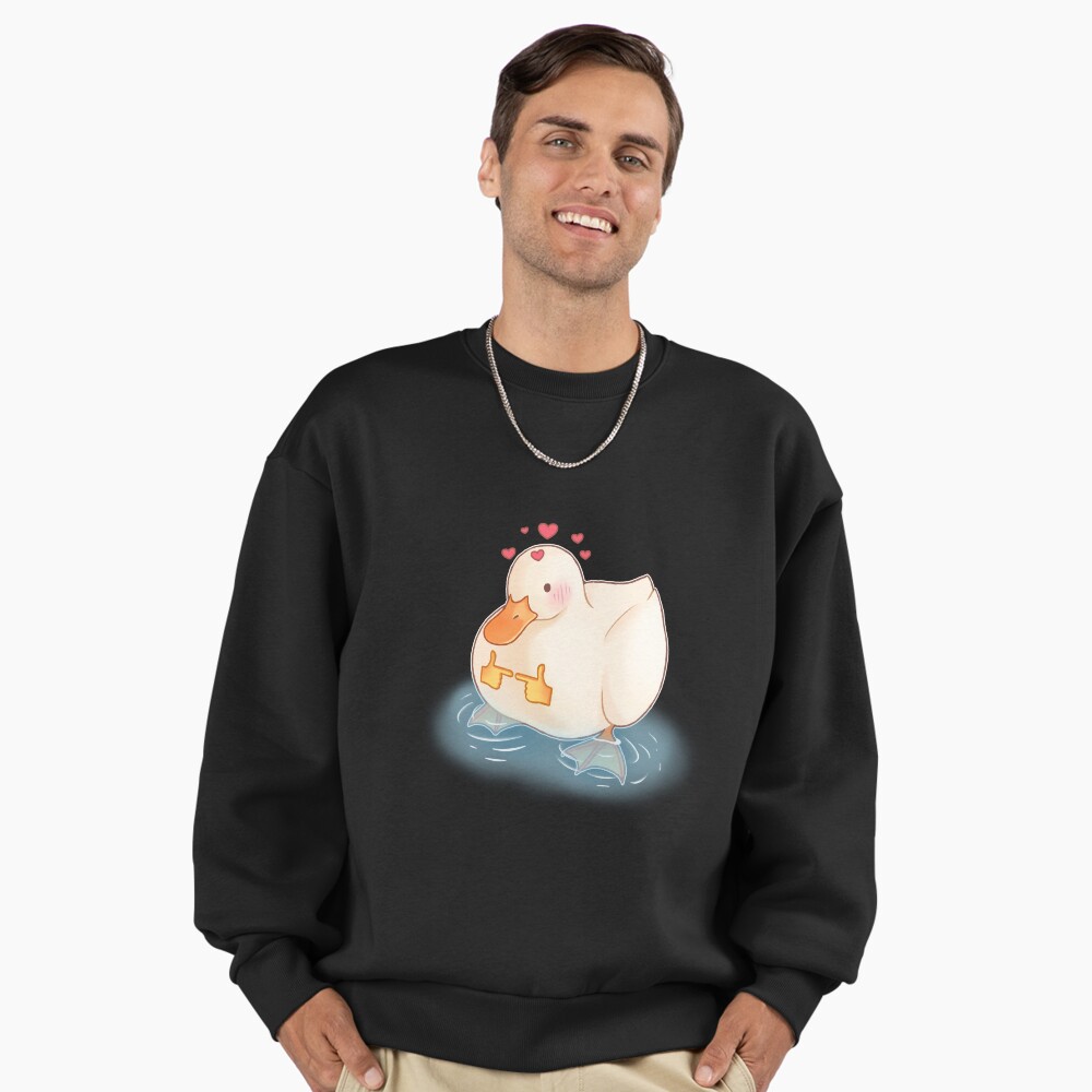 Aperçu de l'œuvre Sweatshirt premium oversize créée et vendue par CuteBlueArt.