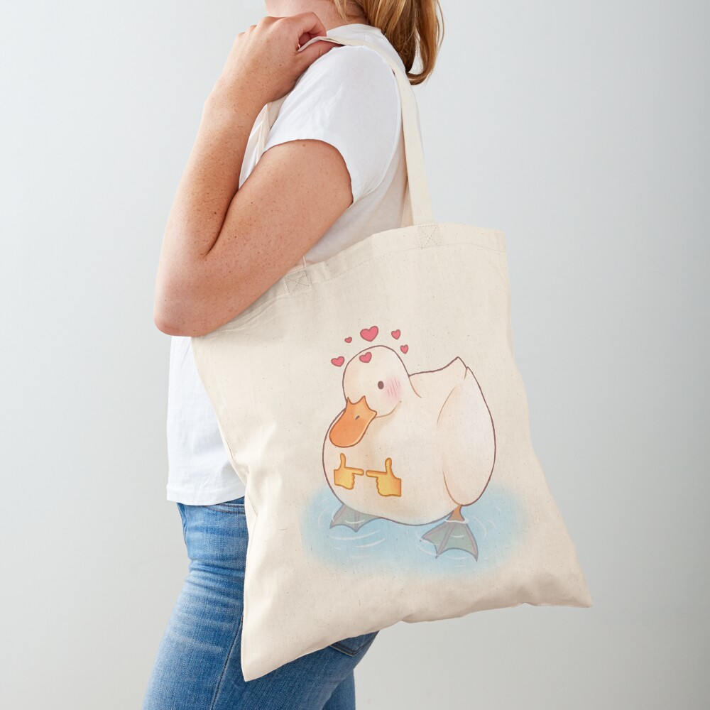 Aperçu de l'œuvre Tote bag classique créée et vendue par CuteBlueArt.