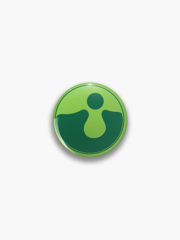 Thumbnail 1 of 3, Pin, HARVEST Logo Dark Green designed and sold by dsgfx.