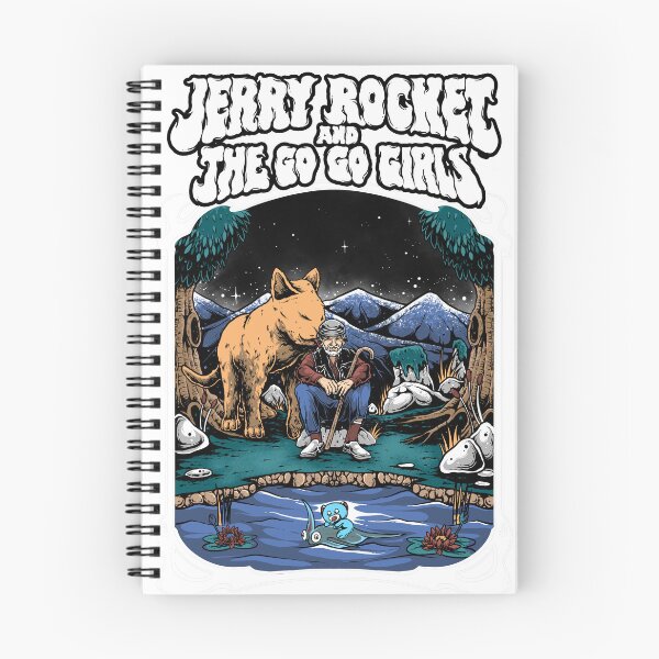 Artikelvorschau, Cooles Stoner-Rockband-Design Jerry Rocket entworfen und verkauft von Frogman238.
