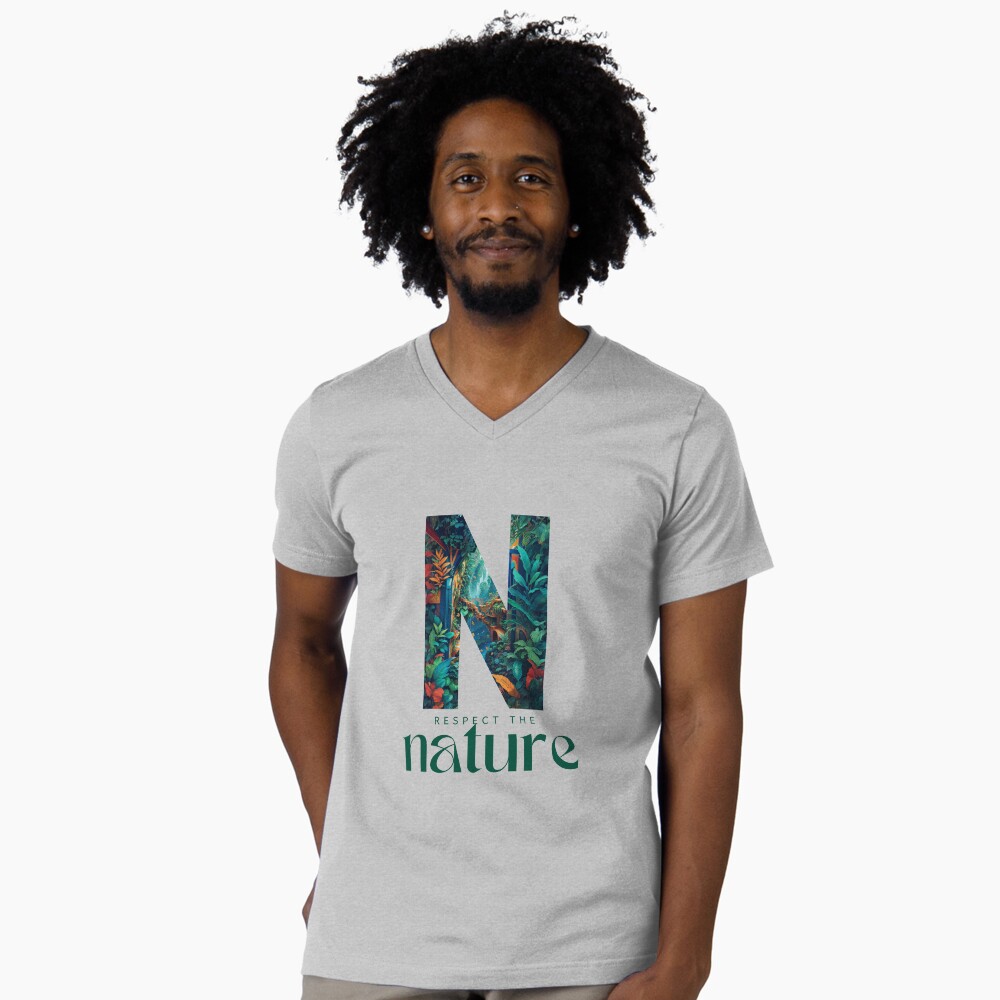 Aperçu de l'œuvre T-shirt col V créée et vendue par kdir7.