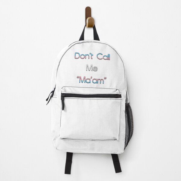 Item preview, "Don't Call Me "Ma'am" Transgender Pride designed and sold by JadeRyder.