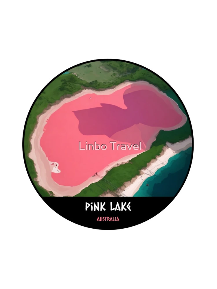 Thumbnail 4 of 4, iPhone Case, Pink Lake designed and sold by Linbo Travel.
