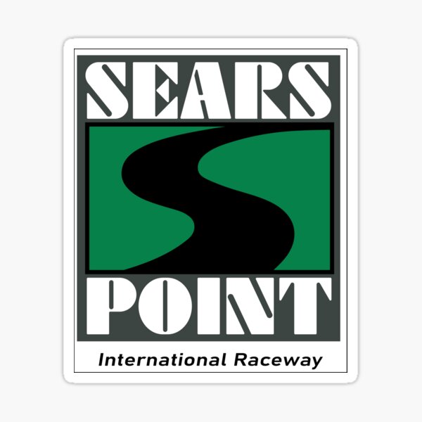 Item preview, Logotipo antiguo de Sears Point International Raceway designed and sold by BirdsNestDesign.