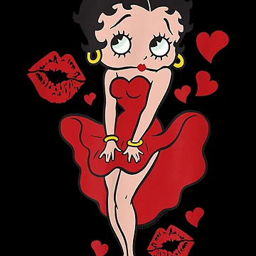Imagen de la obra Betty Boop Rojo de CourtlandRobi