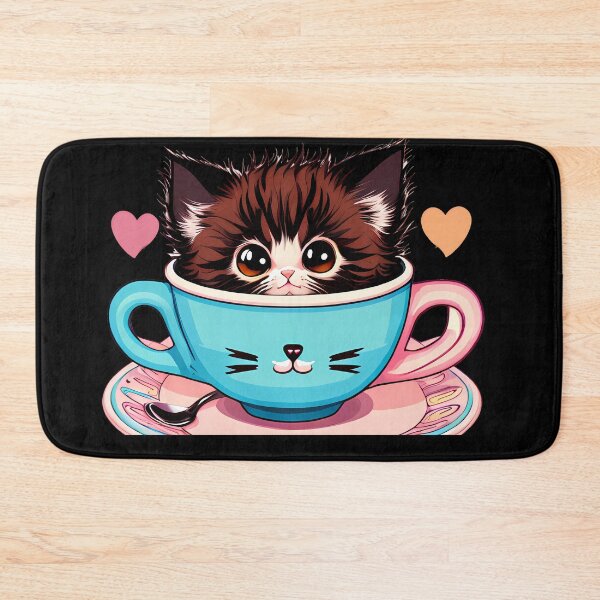 Item preview, Serene Cat coffee Moment designed and sold by Mechanical-Artt.