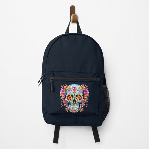 Item preview, Hermosa calavera de azúcar, calavera mexicana, flores, Dia de los muertos designed and sold by nitty-gritty.