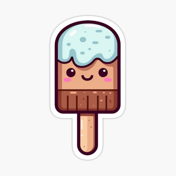 Aperçu de l'œuvre Popsicles au chocolat créée et vendue par ColourfulAnni.