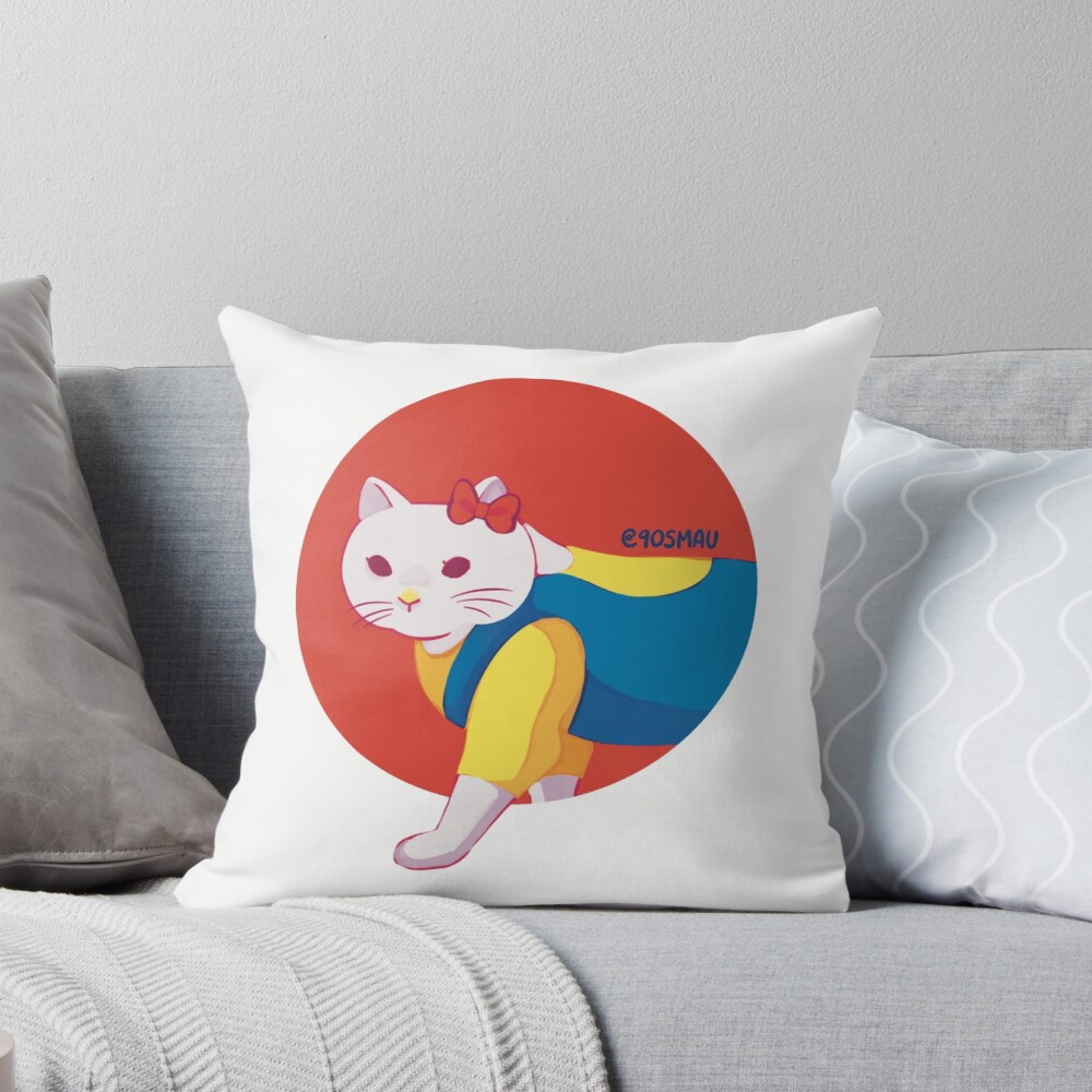 Item preview, Throw Pillow designed and sold by 90sMauu.