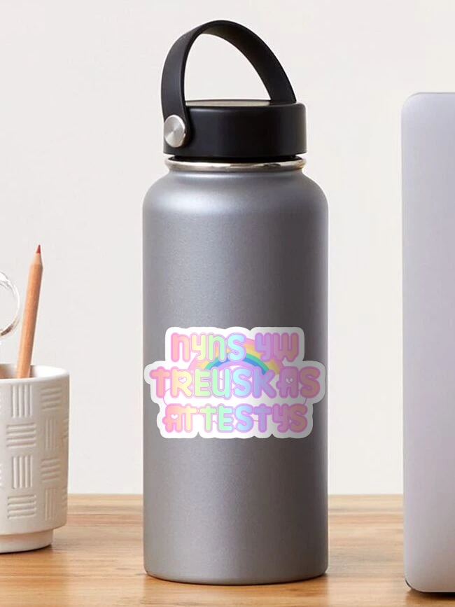 Thumbnail 1 von 3, Sticker, Nyns Yw Treuskas Attestys – Transphobie ist nicht attestiert designt und verkauft von Niwlen Ster.