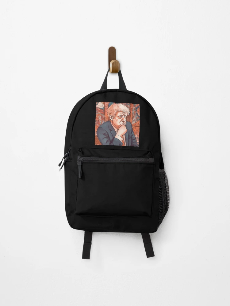 Thumbnail 1 of 3, Backpack, Boris Johnson leader designed and sold by ComicsFactory.