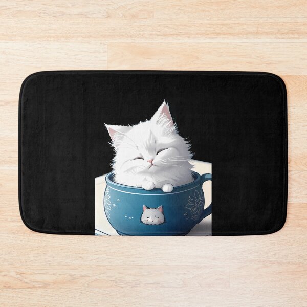 Item preview, Tranquil Cyanotype Cat designed and sold by Mechanical-Artt.