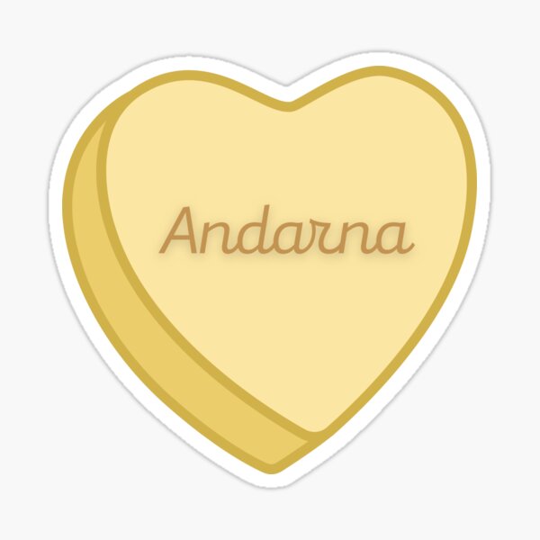 Aperçu de l'œuvre Andarna Bonbon Coeur créée et vendue par Lizzard Squizzard.
