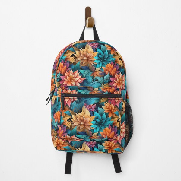 Item preview, Flower Power - Blooming Seamless Digital Pattern designed and sold by KaleidoKiosk.