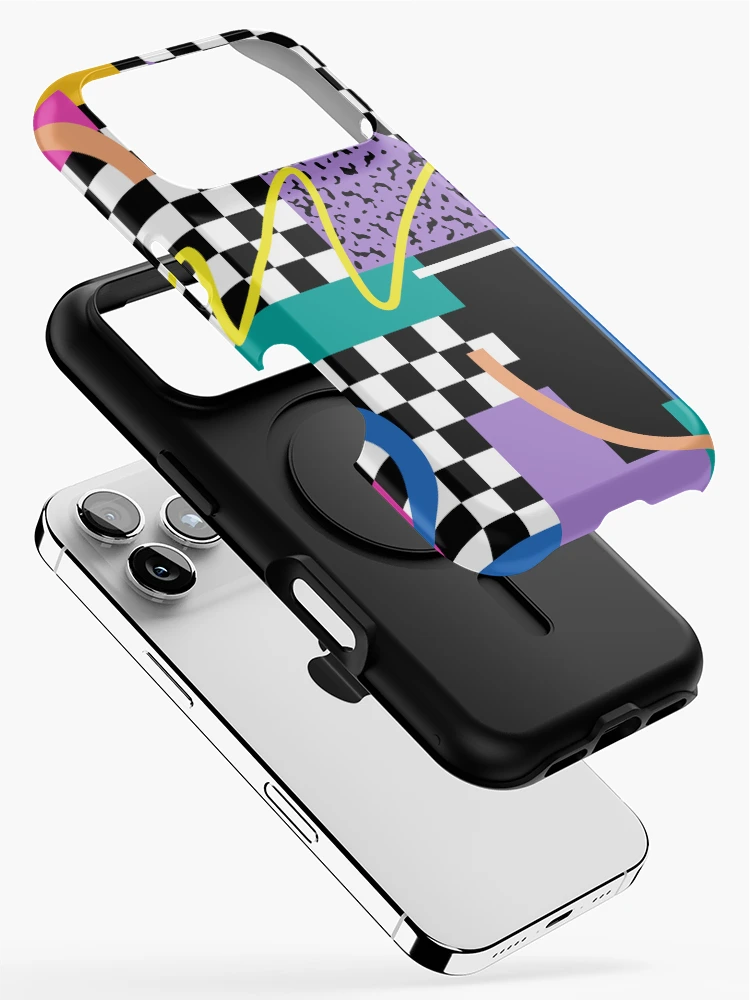 Thumbnail 2 of 4, iPhone Case, Memphis Pattern 34 - Retro 90s / 80s designed and sold by GraphicWave.