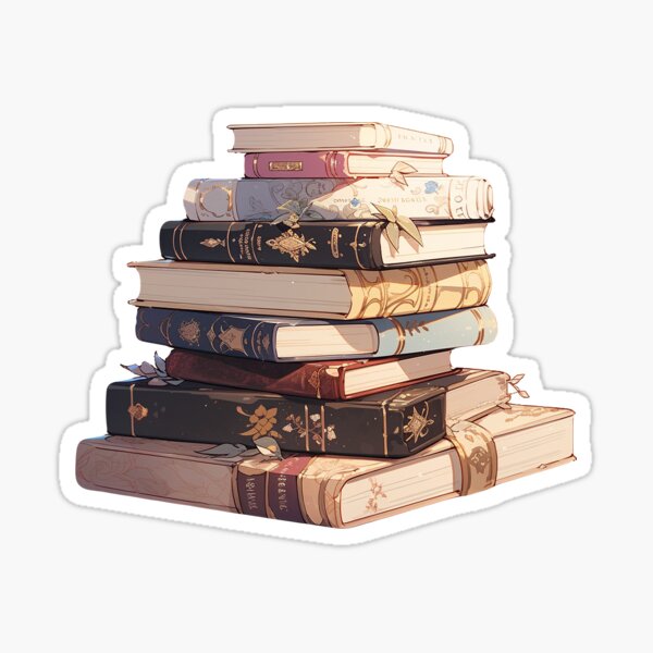 Artikelvorschau, Fantasy-Buchstapel entworfen und verkauft von hollowprojects.