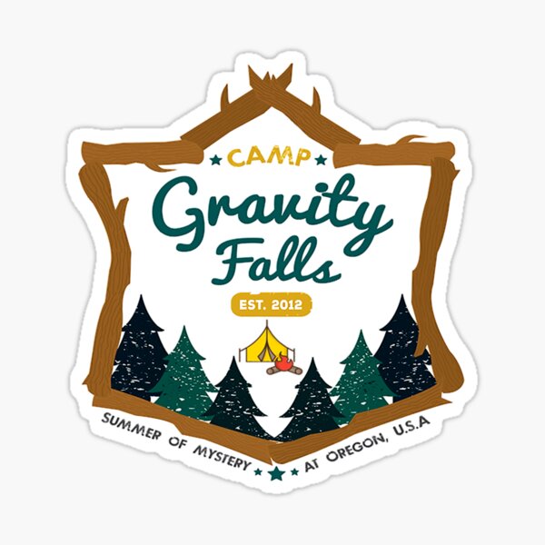 Item preview, Campamento Gravity Falls designed and sold by NashGuido.