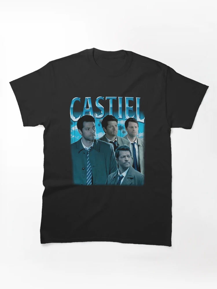 Imagen 1 de 7, Camiseta clásica con la obra Castiel del FBI, diseñada y vendida por MBisdnel10.