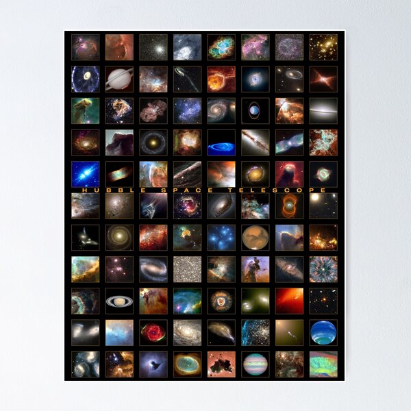 Item preview, Collage del Telescopio Espacial Hubble designed and sold by everydayjane.