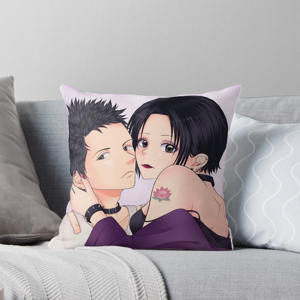 Item preview, Throw Pillow designed and sold by Zohey-art.