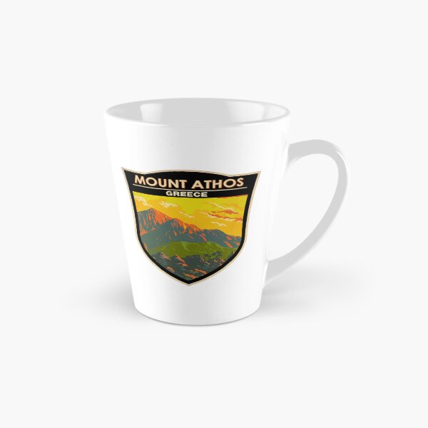 Aperçu de l'œuvre Insigne du Mont Athos en Grèce créée et vendue par KrisSidDesigns.