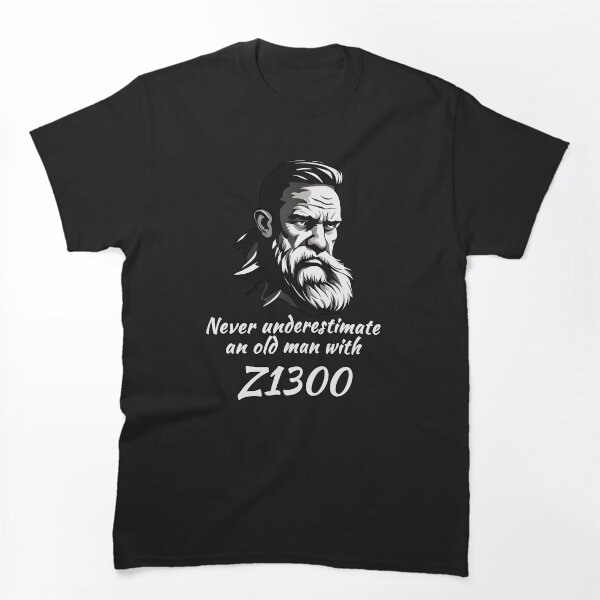 Artikelvorschau, Unterschätze niemals einen Mann mit einer Z1300 entworfen und verkauft von Maraggie.