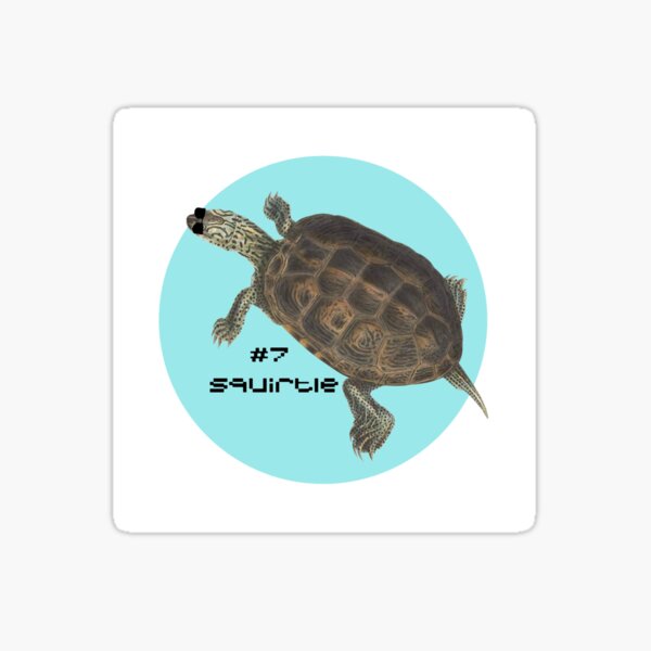 Artikelvorschau, Kanto Starter realistisches Design – Wasserschildkröte entworfen und verkauft von berriossantana.