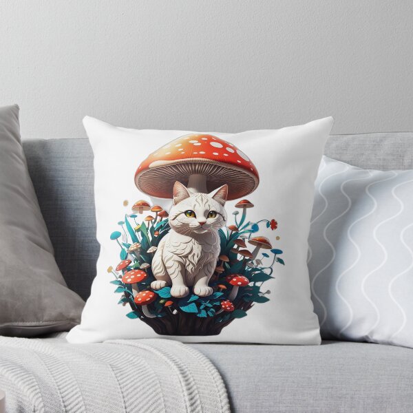 Item preview, Mushroom Cat designed and sold by AsCreationss.