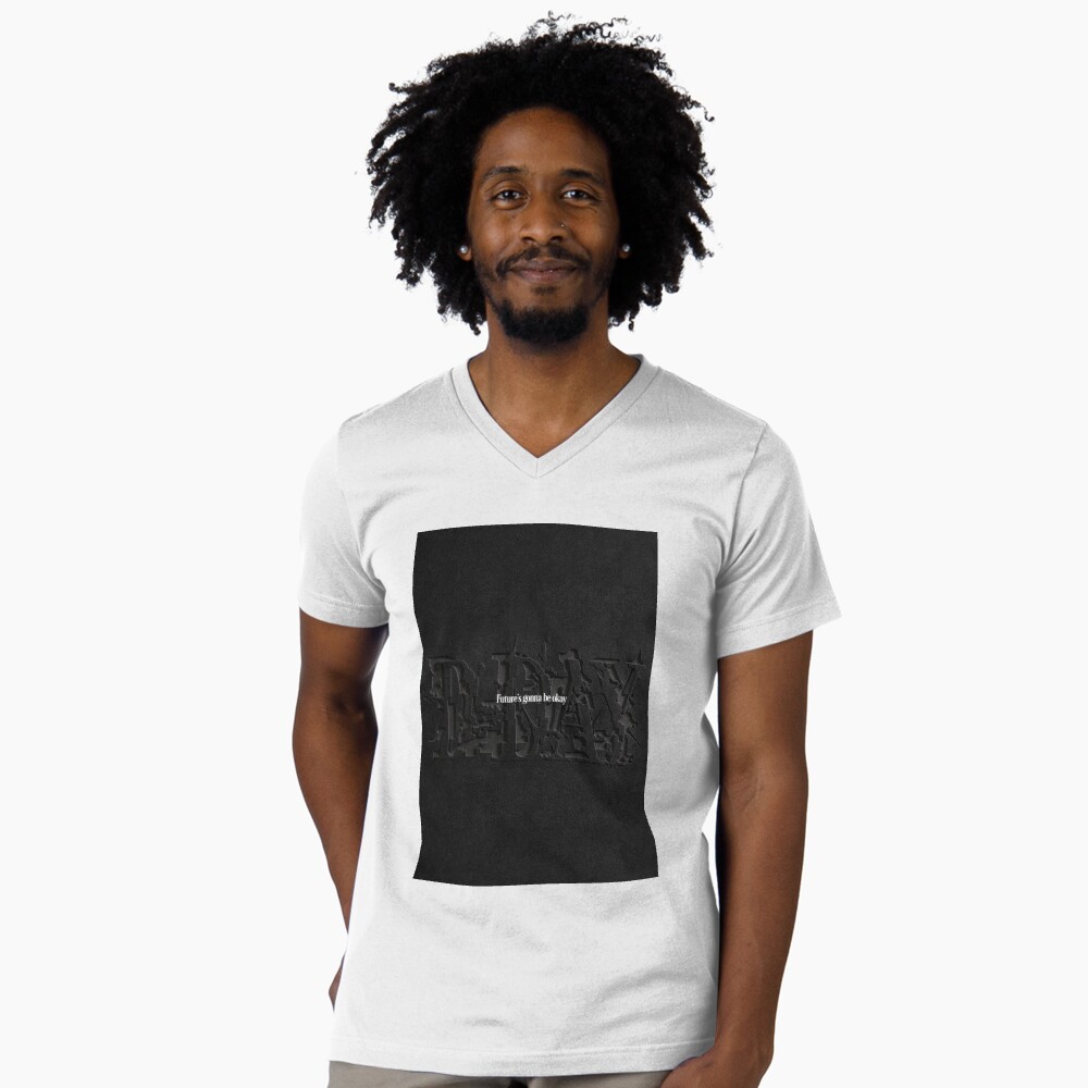 Item preview, V-Neck T-Shirt designed and sold by YOSHFRIDAYS.