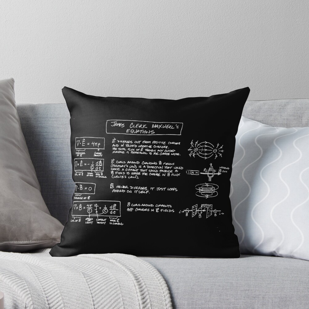 Item preview, Throw Pillow designed and sold by ThePhysicist R.