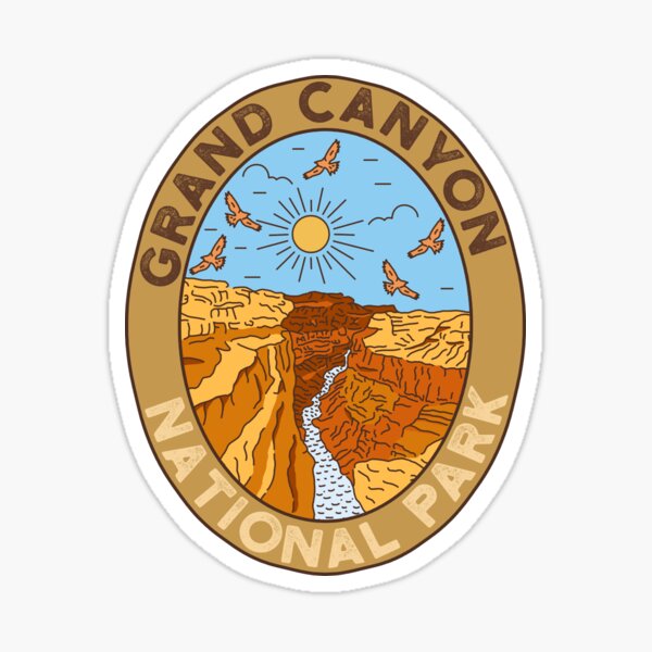 Aperçu de l'œuvre Parc national du Grand Canyon - Vintage créée et vendue par nature-space.