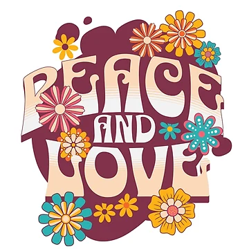 Artwork thumbnail, Peace and Love by npizzino