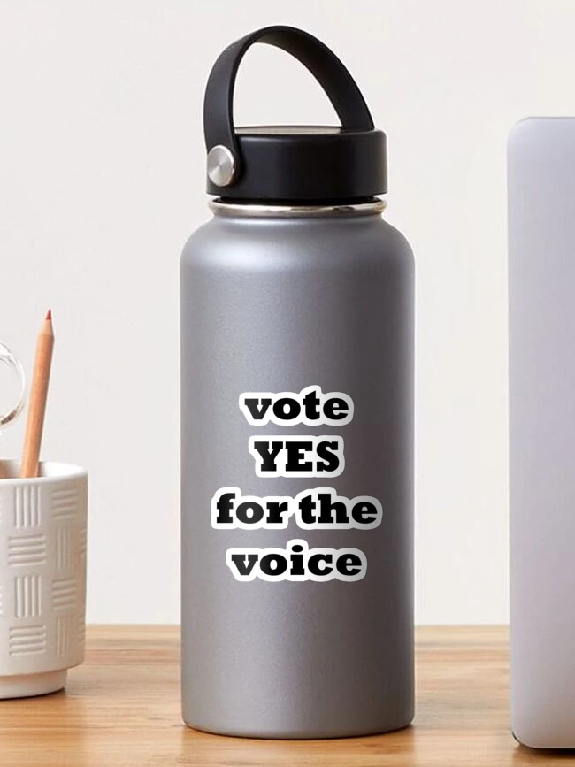 Thumbnail 1 of 3, Sticker, Vote Yes for the Voice designed and sold by EmeraldeaArt.