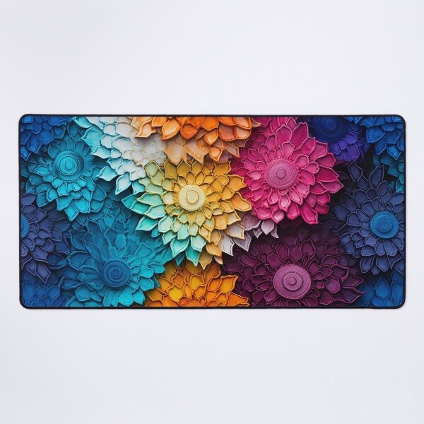 Item preview, Floral colorido en relieve. designed and sold by MapleTArts.