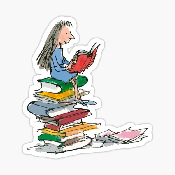 Item preview, matilda leyendo designed and sold by Minicatxanhhong.