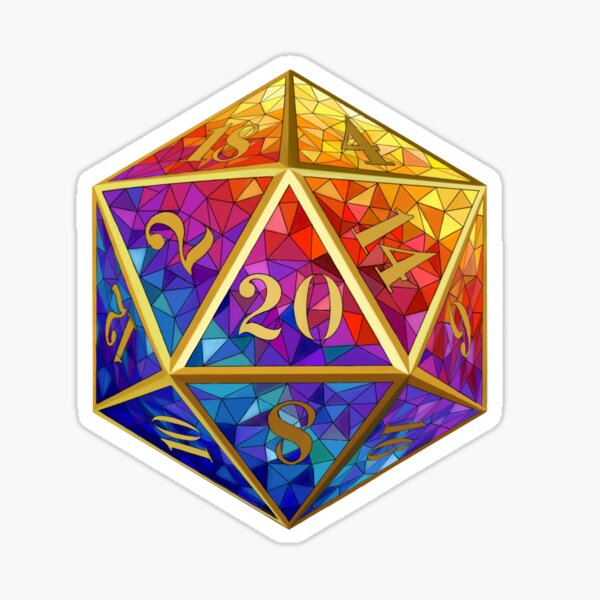 Item preview, Vitral D20 designed and sold by azraels.