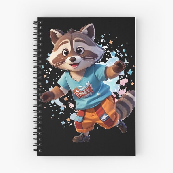 Item preview, Raccoon dancing designed and sold by TrendyPalette.