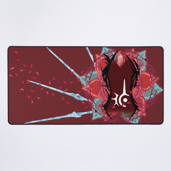 Item preview, Alfombrilla de trabajo de mago rojo FFXIV designed and sold by Pearlglimmer.