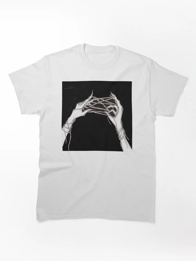 Thumbnail 1 von 7, Classic T-Shirt, Katzenwiege designt und verkauft von paintingbetween.