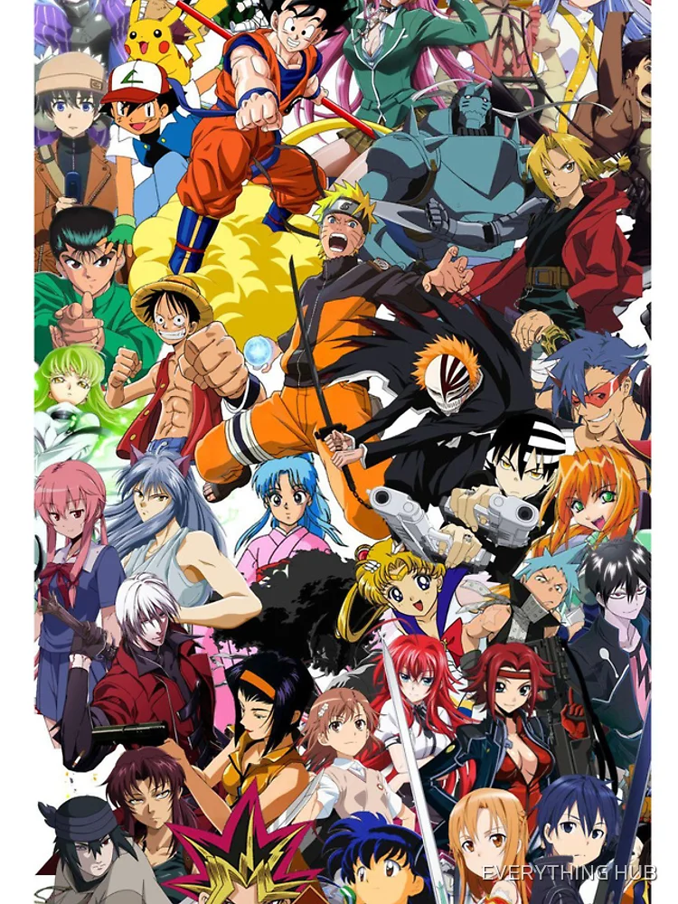 Thumbnail 4 of 4, Samsung Galaxy Phone Case, YOUR FAVORITE ANIME designed and sold by EVERYTHING HUB.