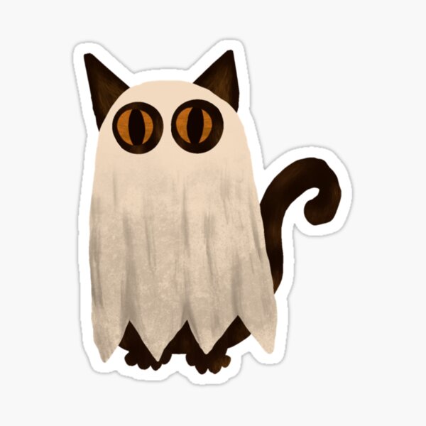 Artikelvorschau, Geisterkatze entworfen und verkauft von grayfoxgoods.