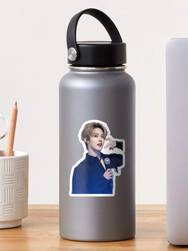 Thumbnail 1 of 3, Sticker, Lee Know heart designed and sold by g-fullsun03.