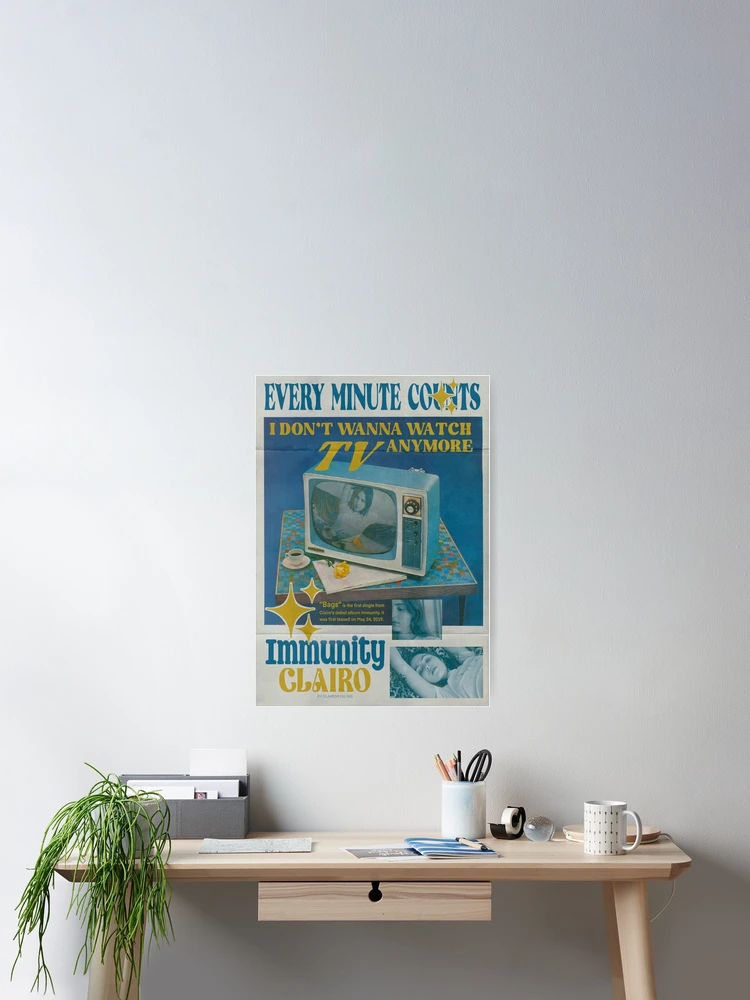 Thumbnail 2 of 3, Poster, Clairo immunity designed and sold by ariscreek.