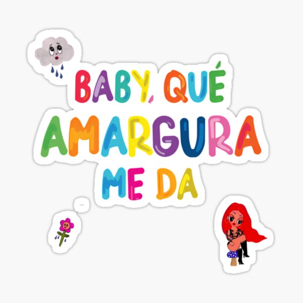 Item preview, AMARGURA Karol G letras designed and sold by thgbujjckw46.