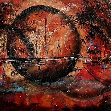 Artwork thumbnail, wildfire by Anchalee Montag