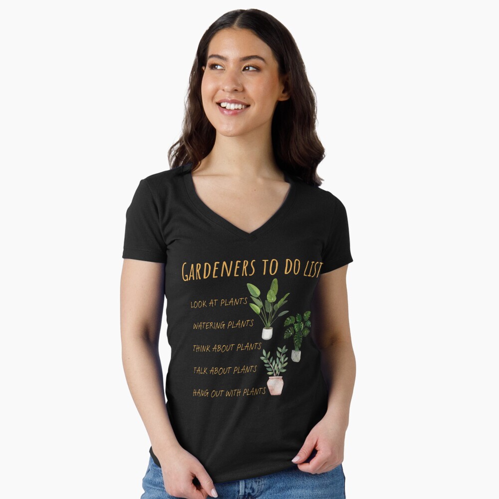 Item preview, Fitted V-Neck T-Shirt designed and sold by eiden-roney.