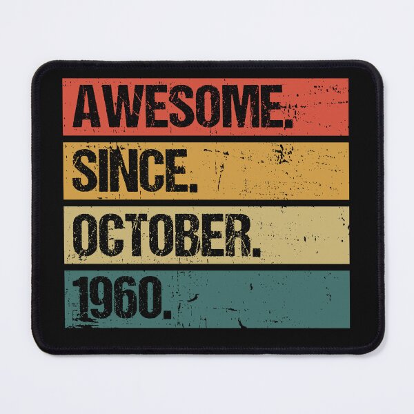 Item preview, Awesome Since October 1960 | Made In 1960 | Vintage October 1960 designed and sold by Christina-grich.