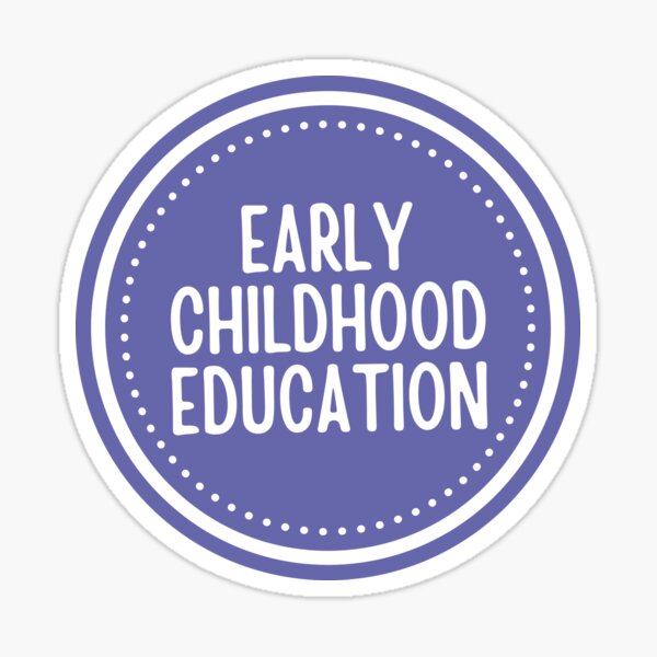Item preview, Early Childhood Educator designed and sold by StickerSparkle.