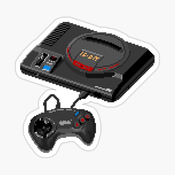 Item preview, Consola de videojuegos Pixel art designed and sold by liuxpixel.